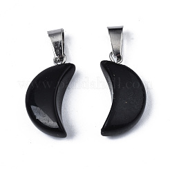 Spray Painted Glass Pendants&nbsp;GLAA-N035-021-H01