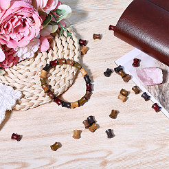 120Pcs 6 Colors Wood Bamboo Knot Beads&nbsp;WOOD-CA0001-83