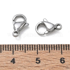 304 Stainless Steel Lobster Claw Clasps&nbsp;SA-CBAF1D5-25P-A
