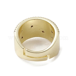 Brass Adjustable Rings&nbsp;RJEW-K257-85C-G