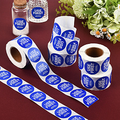 500Pcs Paper Adhesive Label Stickers&nbsp;STIC-WH20010-25E