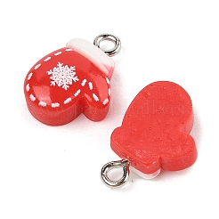 Christmas Theme Opaque Resin Pendants&nbsp;RESI-S08-01A