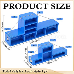 2Pcs ABS Plastic & Iron Wire Clay Cutter&nbsp;DIY-WH0750-119