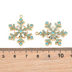 304 Stainless Steel Rhinestone Pendants&nbsp;RB-CBADC81-14G-02