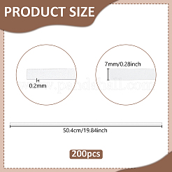 PE Plastic Hat Shaper Insert Strip&nbsp;KY-WH0056-16