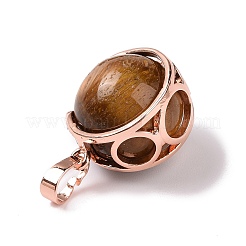 Natural Tiger Eye Pendants&nbsp;G-A212-01RG-03