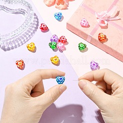 14Pcs 7 Styles Glass Beads&nbsp;LAMP-CJ0002-50
