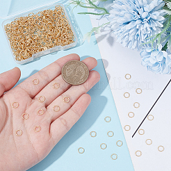 500Pcs 304 Stainless Steel Open Jump Rings&nbsp;STAS-UN0064-22