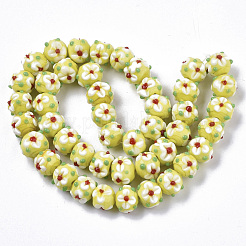 Handmade Lampwork Beads Strands&nbsp;LAMP-N021-001