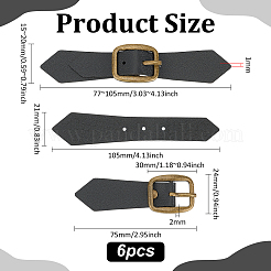 PU Leather Buckles&nbsp;FIND-WH0139-295