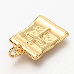 Brass Pendants&nbsp;KK-J275-01G
