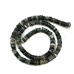 Natural Moss Agate Beads Strands&nbsp;G-NH0062-A01-01
