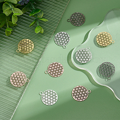 20Pcs 5 Colors Brass Pendants&nbsp;KK-HY0001-47