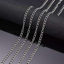 Tarnish Resistant 3.28 Feet 304 Stainless Steel Twisted Chains&nbsp;X-CHS-A003K-0.6mm