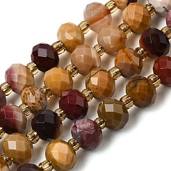 Natural Mookaite Beads Strands&nbsp;G-D105-B04