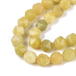 Natural Lemon Jade Beads Strands&nbsp;G-Q606-58A