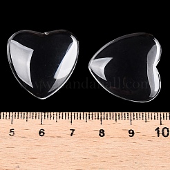 Transparent Glass Cabochons&nbsp;GGLA-T004-15