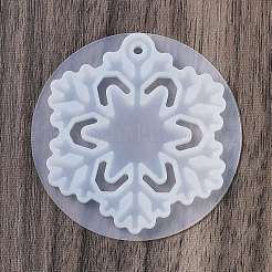Christmas Snowflake DIY Silicone Pendant Molds&nbsp;DIY-A054-01C