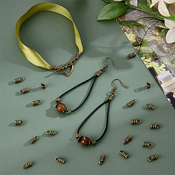200Pcs Tibetan Style Zinc Alloy Cord End&nbsp;FIND-PH0028-31AB