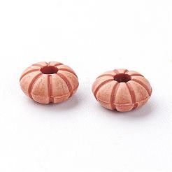 Imitation Wood Acrylic Beads&nbsp;SACR-Q186-33