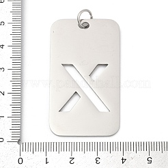 304 Stainless Steel Pendants&nbsp;STAS-M115-01P-X