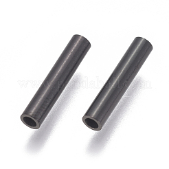 304 Stainless Steel Tube Beads&nbsp;STAS-F224-01B-E
