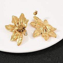 304 Stainless Steel Stud Earrings&nbsp;EJEW-Z130-01G