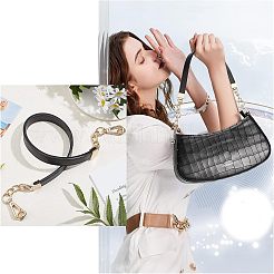 Imitation Leather Bag Handles&nbsp;FIND-WH0070-08D