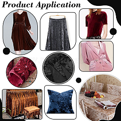 Velvet Fabric&nbsp;DIY-WH0591-219C