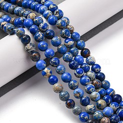 Dyed Natural Regalite/Imperial Jasper/Sea Sediment Jasper Beads Strands&nbsp;G-B124-C02-01