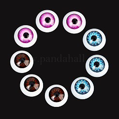 60pcs 2 colors Resin Doll Craft Eyeballs&nbsp;FIND-PH0007-72