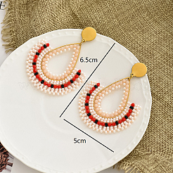 304 Stainless Steel Stud Earrings&nbsp;BS2108-1