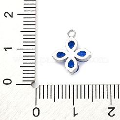 304 Stainless Steel Micro Pave Cubic Zirconia Pendants&nbsp;LS-STAS-U042-06P-03