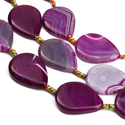 Natural Banded Agate/Striped Agate Beads Strands&nbsp;GG-CBAE0EB-01A-06