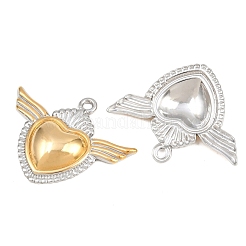Valentine's Day 304 Stainless Steel Pendants&nbsp;STAS-D265-05GP-01