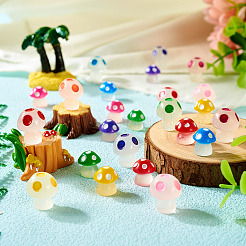 28Pcs 14 Style Luminous Resin Display Decoration&nbsp;RESI-TA0002-55
