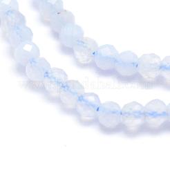 Natural Blue Lace Agate Beads Strands&nbsp;G-E411-12-2mm
