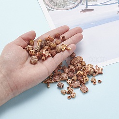 Mixed Antique Style Acrylic Beads&nbsp;MACR-YW0001-36