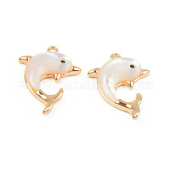 Natural White Shell Mother of Pearl Shell Pendants&nbsp;SHEL-T017-26G