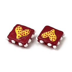 Handmade Lampwork Enamel Beads&nbsp;LAMP-S079-09F