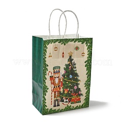 Christmas Nutcracker Kraft Paper Bags&nbsp;ABAG-B006-03B