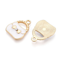 Alloy Enamel Pendants&nbsp;ENAM-N064-11KCG