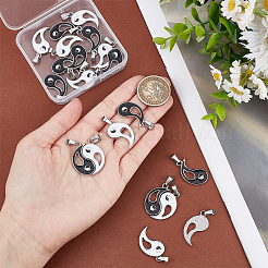 10 Sets Alloy Enamel Split Pendants&nbsp;FIND-CA0006-24