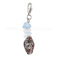 Spiral Shell Pendant Decooration&nbsp;HJEW-JM01937