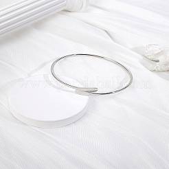 1Pc Alloy Plain Bangles for Women&nbsp;BJEW-LP0004-08P