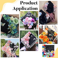 24Pcs Foam Rose Ornament Accessories&nbsp;DIY-PH0033-77