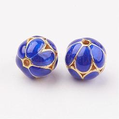 Brass Enamel Beads&nbsp;KK-P091-01