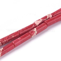 Natural Imperial Jasper Beads Strands&nbsp;G-E508-04