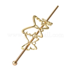 Alloy Hair Sticks&nbsp;OHAR-Z001-04G