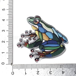 Acrylic Pendants&nbsp;OACR-I016-02B